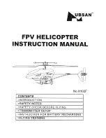 Hubsan h102f Instruction Manual предпросмотр