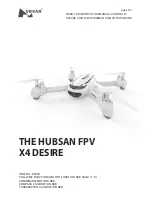 Hubsan X4 DESIRE H502S Instruction Manual preview