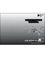 Предварительный просмотр 1 страницы Hubsan X4 DESIRE Instruction Manual