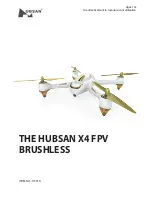 Hubsan X4 FPV QUADBRUSHLESS Instruction Manual preview