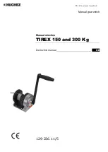 Huchez TIREX 150 Kg Instruction Manual preview