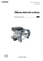 Huchez TRBoxter INOX 250 Instruction Manual preview