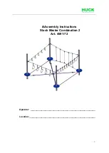 HUCK Seiltechnik 4591-72 Assembly Instructions Manual preview