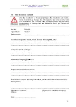 Preview for 39 page of HUCK Seiltechnik 5000-6-6 Assembly Instructions Manual