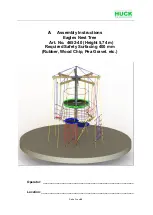 HUCK Seiltechnik Eagles Nest Tree Assembly Instructions Manual предпросмотр