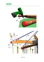 Предварительный просмотр 20 страницы HUCK Seiltechnik Eagles Nest Tree Assembly Instructions Manual