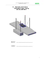 Предварительный просмотр 1 страницы HUCK Seiltechnik Swing Bed 4591-50-9 Assembly Instructions Manual