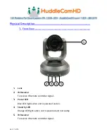 Preview for 3 page of HuddleCamHD 10X-G3 Installation & Operation Manual