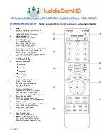 Preview for 11 page of HuddleCamHD 10X-G3 Installation & Operation Manual