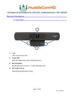 Предварительный просмотр 3 страницы HuddleCamHD HC-EPTZ-NDI Installation & Operation Manual