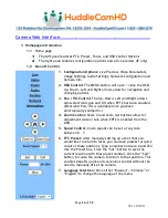 Preview for 16 page of HuddleCamHD HC-EPTZ-NDI Installation & Operation Manual