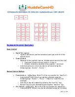 Preview for 4 page of HuddleCamHD HC-JOY-G2 Installation & Operation Manual