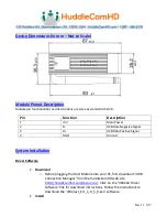 Preview for 4 page of HuddleCamHD HC-USB2-AIR System Installation And Operation Manual