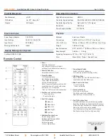 Предварительный просмотр 2 страницы HuddleCamHD HC10X-720-BK Datasheet