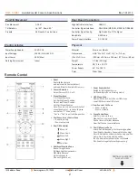 Предварительный просмотр 12 страницы HuddleCamHD HC10X-720-BK Datasheet