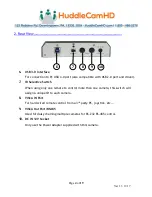 Preview for 4 page of HuddleCamHD HC10X-GY-G2 Installation & Operation Manual