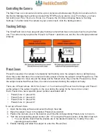 Preview for 16 page of HuddleCamHD HC20X-SIMPLTRACKLITE User Manual