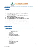 Preview for 3 page of HuddleCamHD SimplTrack Installation & Operation Manual