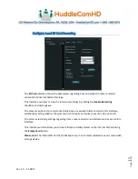 Preview for 15 page of HuddleCamHD SimplTrack Installation & Operation Manual