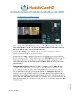 Preview for 16 page of HuddleCamHD SimplTrack Installation & Operation Manual