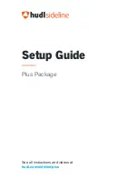 Hudl sideline plus Setup Manual предпросмотр