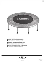 Hudora 65138 Instructions On Assembly And Use preview