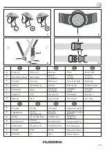 Предварительный просмотр 2 страницы Hudora 84103 Instructions On Assembly And Use