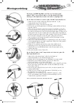 Hudora Big Wheel Assembly Instructions Manual preview