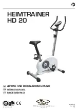 Hudora HD 20 User Manual preview