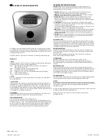 Preview for 6 page of Hudora Hometrainer HT1 Assembly And Instruction Manual