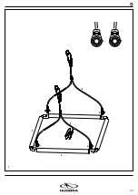 Preview for 4 page of Hudora Nest Swing Square 110 Instructions On Assembly And Use