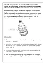 Предварительный просмотр 9 страницы Hudson Reed 1/2 NPT Instruction