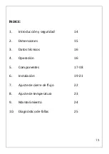 Предварительный просмотр 14 страницы Hudson Reed 1/2 NPT Instruction