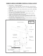 Preview for 18 page of Hudson River Saranac Free Standing Operating & Installation Instructions Manual