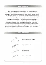 Предварительный просмотр 4 страницы HUDSON STEEL H-2060 Owner'S Manual