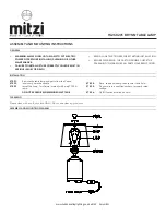 HUDSON VALLEY LIGHTING mitzi BRYNN Assembly And Mounting Instructions preview