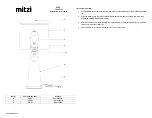 Preview for 2 page of HUDSON VALLEY LIGHTING mitzi RHEA HL663201 Installation Instructions