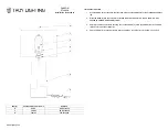 Предварительный просмотр 2 страницы hudson valley CANYON PTL9028 Installation Instructions