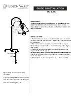 Предварительный просмотр 2 страницы hudson valley CURVES NO.1 MDSL502 Installation Instructions