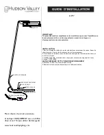 Preview for 2 page of hudson valley L1297 Installation Instructions