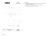 Preview for 2 page of hudson valley mitzi MAIA HL692201 Installation Instructions