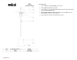 Preview for 2 page of hudson valley mitzi MAIA HL692401 Installation Instructions