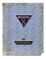 Hudson 1933 Eight Owner'S Manual preview