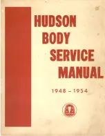 Hudson 1948 Commodore Service Manual предпросмотр