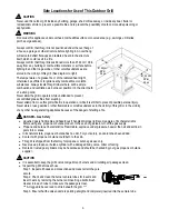 Preview for 5 page of Hudson 239418 Assembly, And Care Manual