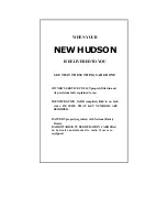 Preview for 5 page of Hudson 481 Series Owner'S Manual