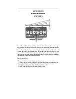 Preview for 9 page of Hudson 481 Series Owner'S Manual