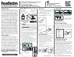 Hudson 60182P Instructions preview