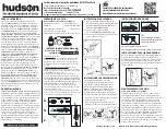 Preview for 2 page of Hudson 60182P Instructions