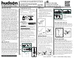 Preview for 3 page of Hudson 60182P Instructions